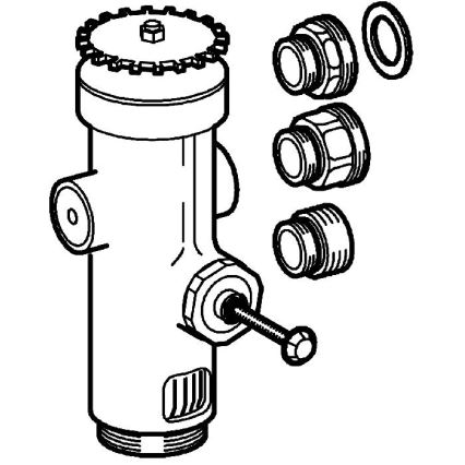 GROHE 43996000 - Μηχανισμός έκπλυσης υπό πίεση RONDO 3”