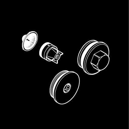 GROHE 47753000 - Βαλβίδα αντεπιστροφής γυαλιστερό χρώμιο