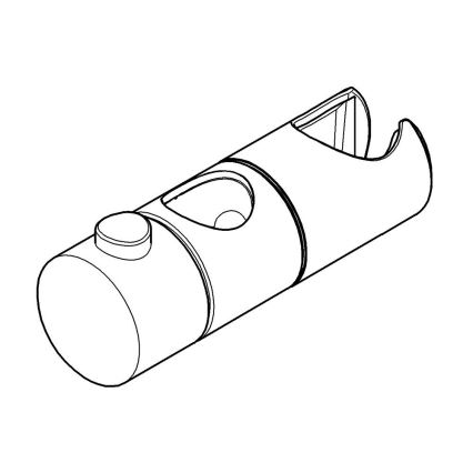 GROHE 48099000 - Οδηγός TEMPESTA 21,8 mm, γυαλιστερό χρώμιο