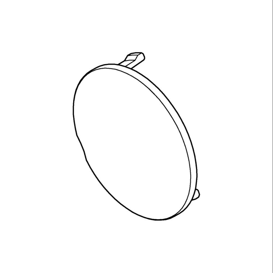 GROHE 6458500M - Καπάκι για σταθερές λαβές, γυαλιστερό χρώμιο