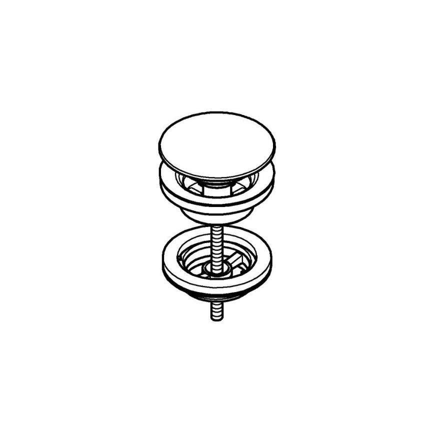 GROHE 65807DL0 - Σετ αποχέτευσης ESSENCE, μπρονζέ φινίρισμα