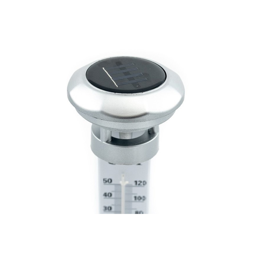 Grundig 89640 - LED Ηλιακή λάμπα με θερμόμετρο 1xLED/1,2V  IP44