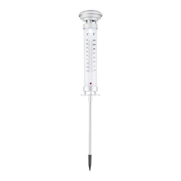 Grundig 89640 - LED ηλιακό φως με θερμόμετρο 1xLED/1,2V 600 mAh IP44