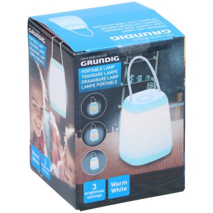 Grundig - LED Dimmable φορητή λάμπα LED/3xAA