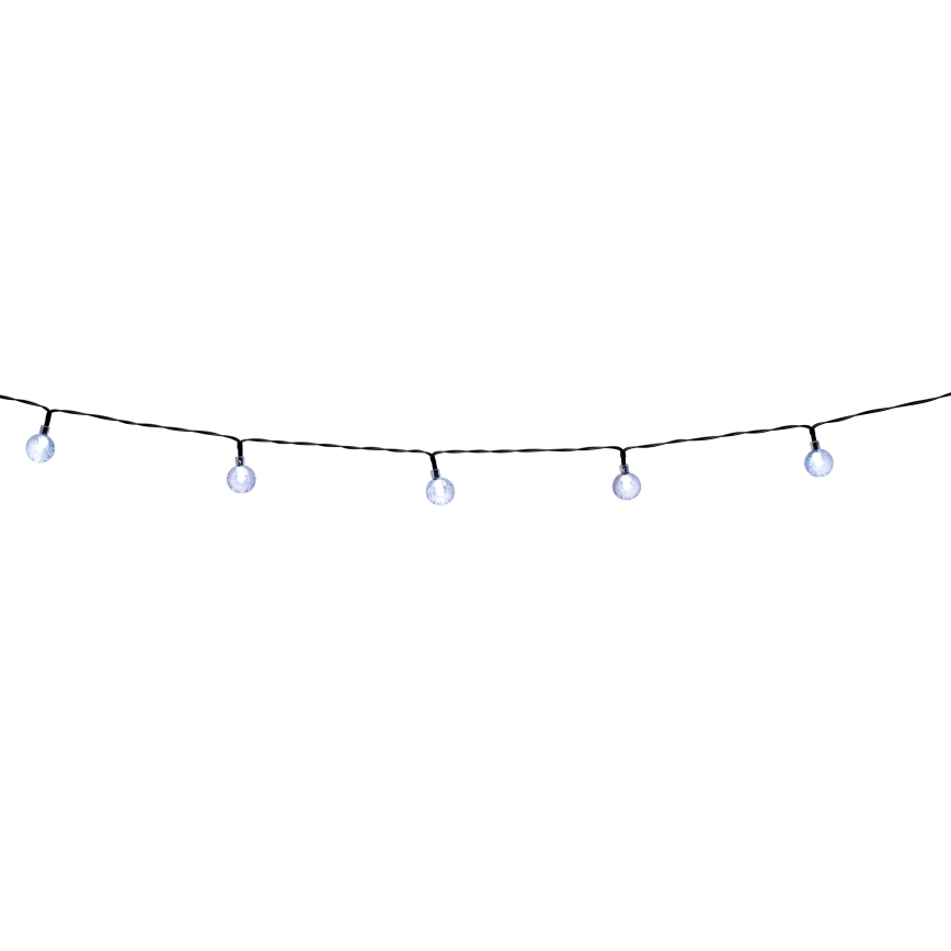 Grundig - Ρυθμιζόμενη LED ηλιακή γιρλάντα 50xLED/8 λειτουργίες 9,35m ζεστό λευκό 1200 mAh IP44 + τηλεχειριστήριο