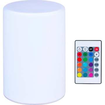 Grundig - LED RGB ρυθμιζόμενο επιτραπέζιο φωτιστικό LED/3xAAA + τηλεχειριστήριο