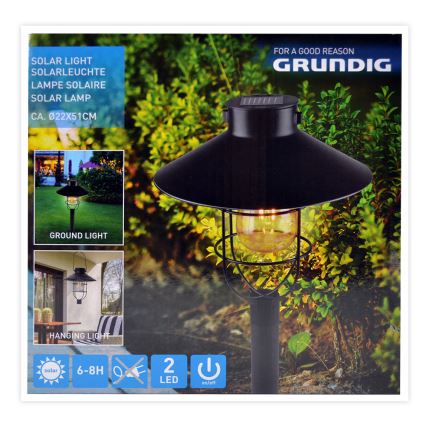 Grundig - LED Ηλιακή λάμπα LED/1,2V