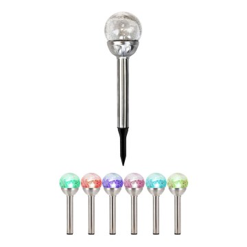 Grundig - Ηλιακό φωτιστικό LED, 1,2V, 600 mAh, πολύχρωμο