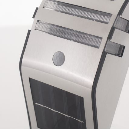 Grundig - LED Ηλιακό φωτιστικό τοίχου με αισθητήρα κίνησης και λυκόφωτος LED/1xAA 600mAh IP64