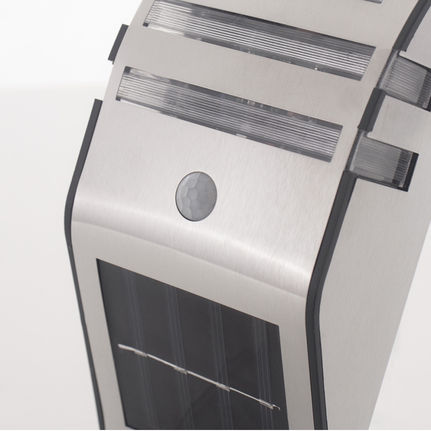 Grundig - LED Ηλιακό φωτιστικό τοίχου με αισθητήρα κίνησης και λυκόφωτος LED/1xAA 600mAh IP64