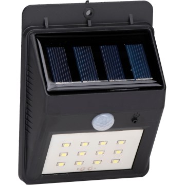 Grundig - Ηλιακό επιτοίχιο φωτιστικό LED με αισθητήρα κίνησης LED/1,2V 600 mAh IP44