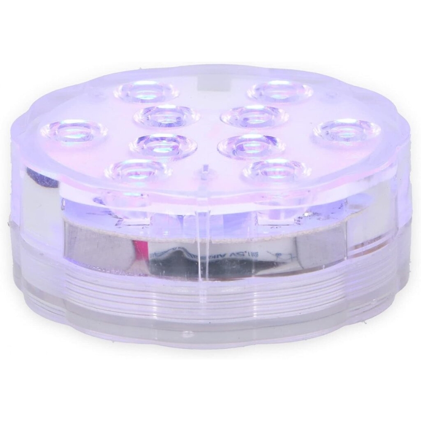 Grundig - Σετ 3x LED RGBW ρυθμιζόμενο φωτιστικό LED/3W/3xAAA IP65 + τηλεχειριστήριο