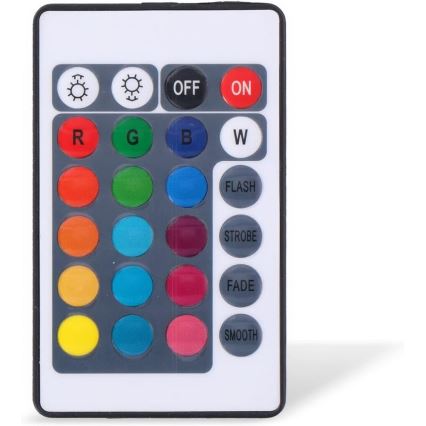 Grundig - Σετ 3x LED RGBW ρυθμιζόμενο φωτιστικό LED/3W/3xAAA IP65 + τηλεχειριστήριο