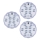 Grundig - Σετ 3x LED RGBW ρυθμιζόμενο φωτιστικό LED/3W/3xAAA IP65 + τηλεχειριστήριο