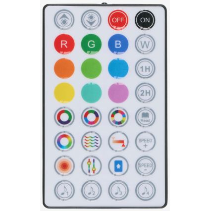 Grundig - Ρυθμιζόμενο φωτιστικό δαπέδου LED RGB 2-σε-1 LED/230V + τηλεχειριστήριο