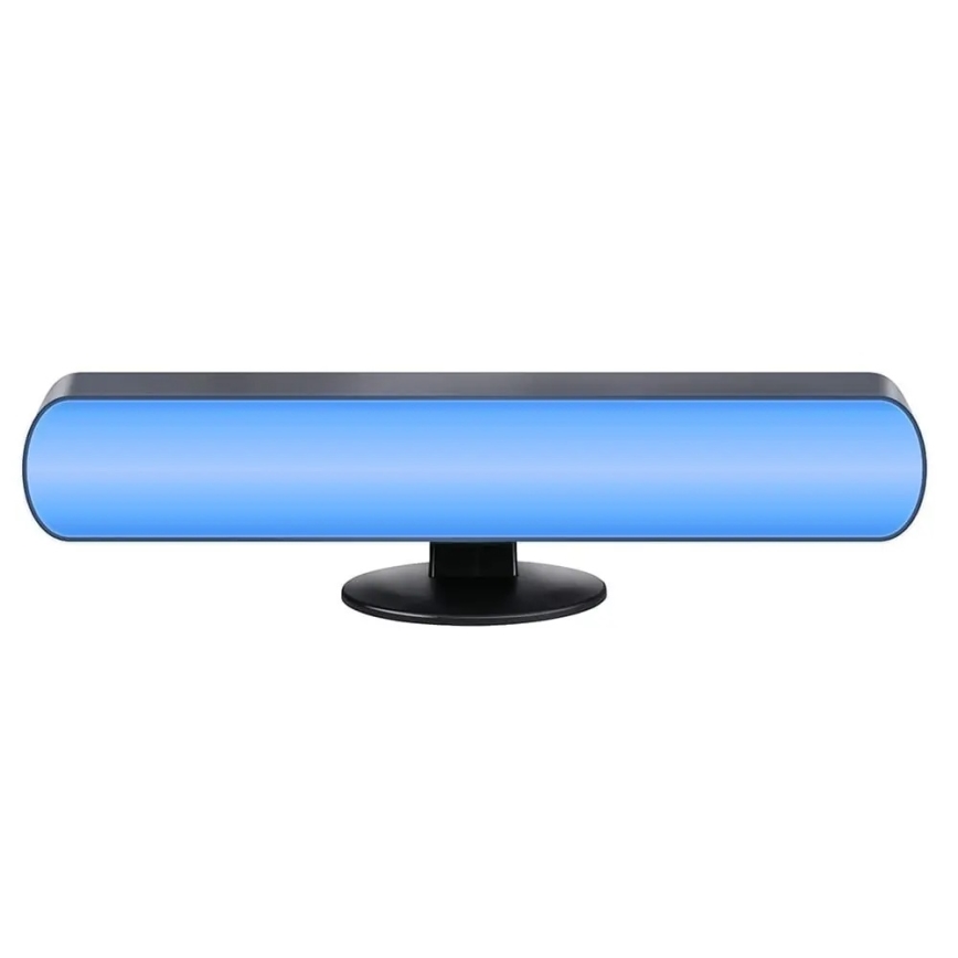 Grundig - Ρυθμιζόμενο επιτραπέζιο φωτιστικό LED RGBW, LED/0,7W/5V, μαύρο + τηλεχειριστήριο