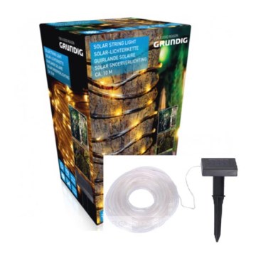 Grundig - Ηλιακά λαμπάκια LED 10m LED/1,2V 600mAh