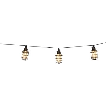 Grundig - Ηλιακά λαμπάκια LED 10xLED 3,8m IP44 θερμό λευκό