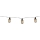 Grundig - Ηλιακά λαμπάκια LED 10xLED 3,8m IP44 θερμό λευκό