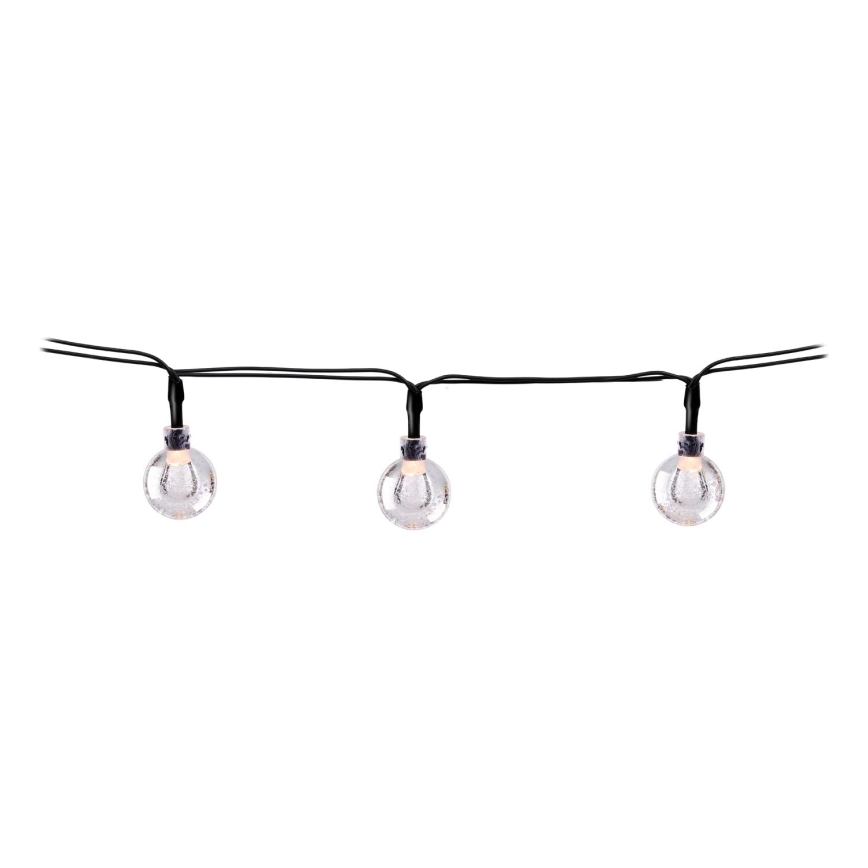 Grundig - Ηλιακά λαμπάκια LED 50xLED/8 λειτουργίες 6,9m θερμό λευκό
