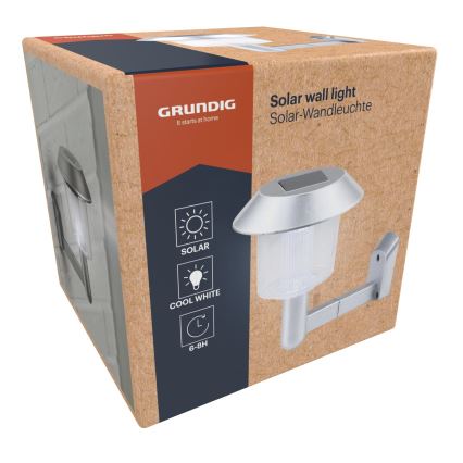 Grundig - Ηλιακό φωτιστικό τοίχου LED LED/1,2V