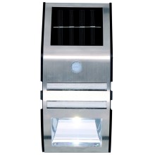 Grundig - Ηλιακό φωτιστικό τοίχου LED με αισθητήρα 1xLED IP44