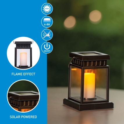 Grundig - Ηλιακό χάρτινο φαναράκι LED LED/1,2V