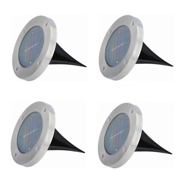 Grundig - Σετ 4x LED Ηλιακό Φωτιστικό LED/1W/1,2V 600 mAh IP65