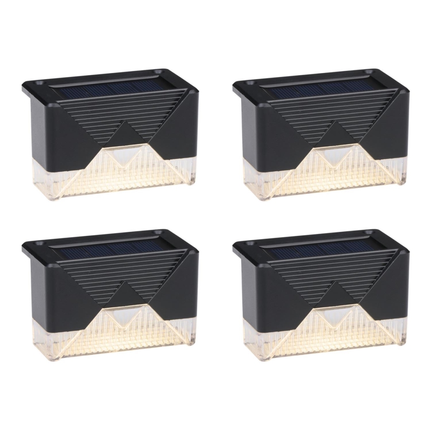 Grundig - ΣΕΤ 4x Ηλιακό φωτιστικό τοίχου LED LED/1,2V IP44