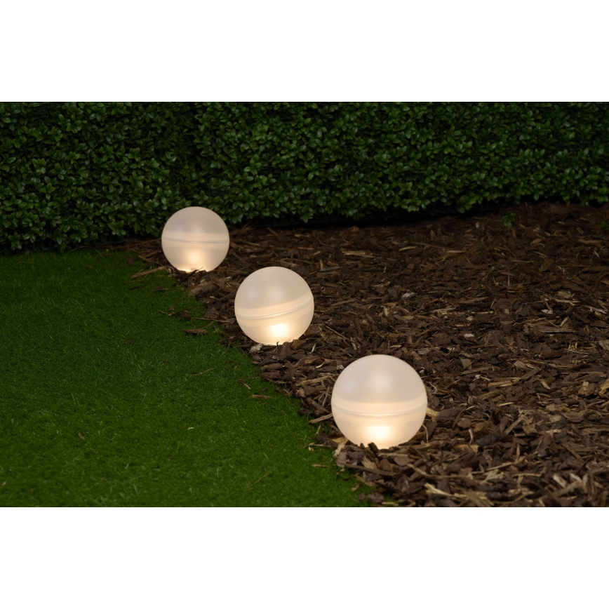 Grundig - ΣΕΤ 5x LED RGBW  Ηλιακό φωτιστικό LED/3,2V IP44