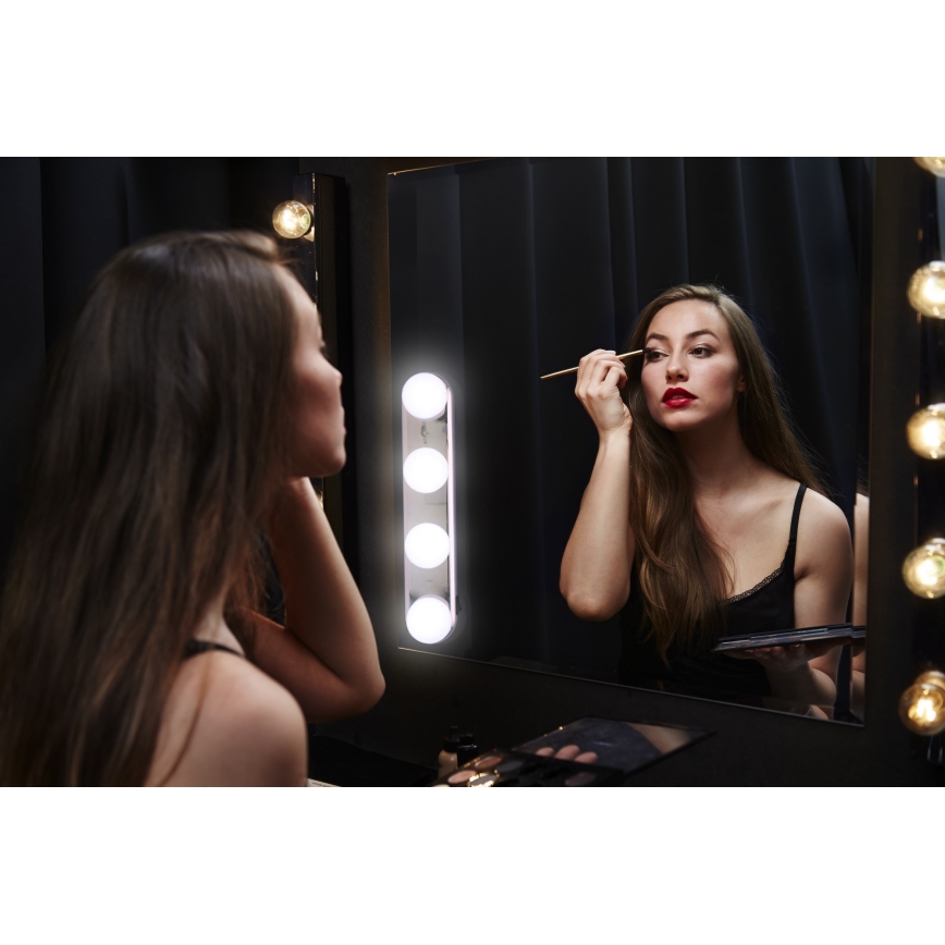 Grundig - Φωτισμός καθρέφτη LED 4xLED/4xAA
