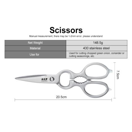 Gudaro - Σετ 7 μαχαιριών κουζίνας KENSHO με βάση, από ξύλο ακακίας