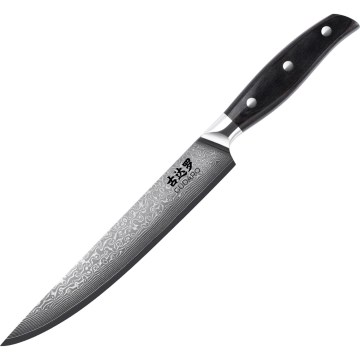 Gudaro - Δαμασκηνό μαχαίρι φιλεταρίσματος SHIRO 8