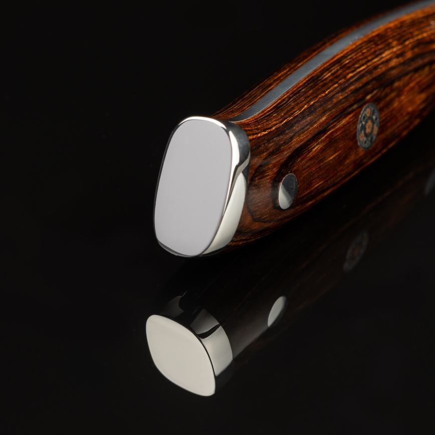 Gudaro - Μαχαίρι φρούτων από δαμασκηνό χάλυβα FENG 3,5, 67 στρώσεις χάλυβα, μήκος 9,5cm