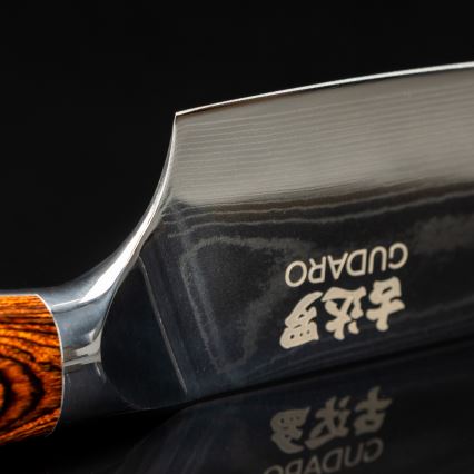 Gudaro - Μαχαίρι σεφ 20 εκ. από δαμασκηνό χάλυβα