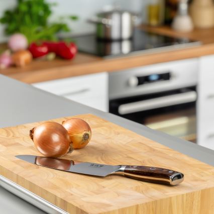 Gudaro - Μαχαίρι σεφ από δαμασκηνό χάλυβα FENG 8, 67 στρώσεις, μήκος 20 cm