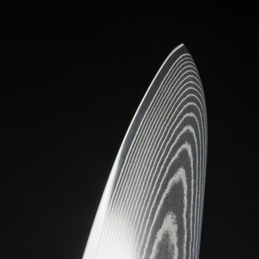 Gudaro - Μαχαίρι σεφ από δαμασκηνό χάλυβα FENG 8, 67 στρώσεις, μήκος 20 cm