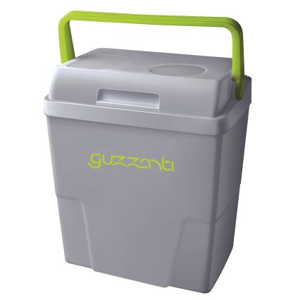 Guzzanti GZ 22B - Φορητό ψυγείο αυτοκινήτου 22 l 58W/12V/230V γκρι/πράσινο