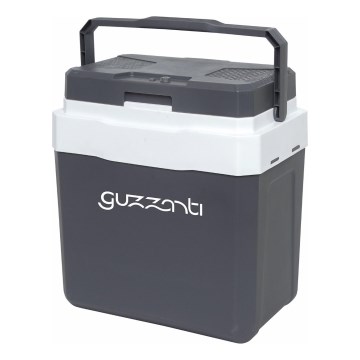 Guzzanti GZ 26B - Φορητό ψυγείο αυτοκινήτου 26 l 57W/12V/230V γκρίζο