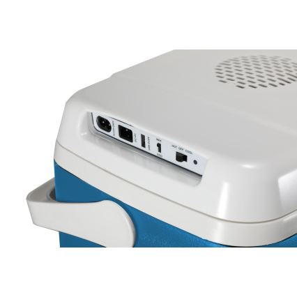 Guzzanti GZ 30BW - Φορητό ψυγείο αυτοκινήτου 29 l 65W/12V/230V μπλε