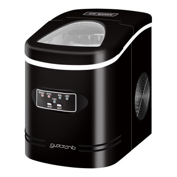 Guzzanti GZ122 - Παγομηχανή παραγωγής πάγου 100W/230V μαύρη