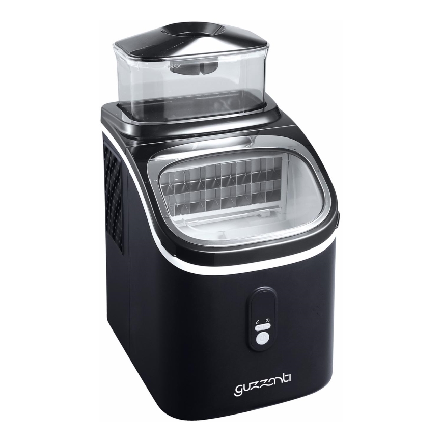 Guzzanti GZ123A - Μηχανή παραγωγής πάγου 160W/230V μαύρη