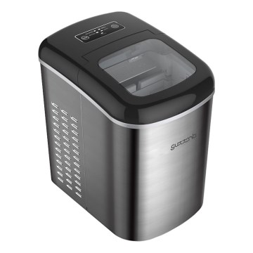 Guzzanti GZ125 - Μηχανή πάγου 140W/230V ανοξείδωτη/μαύρη
