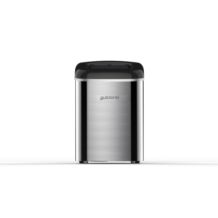 Guzzanti GZ125 - Μηχανή πάγου 140W/230V ανοξείδωτη/μαύρη