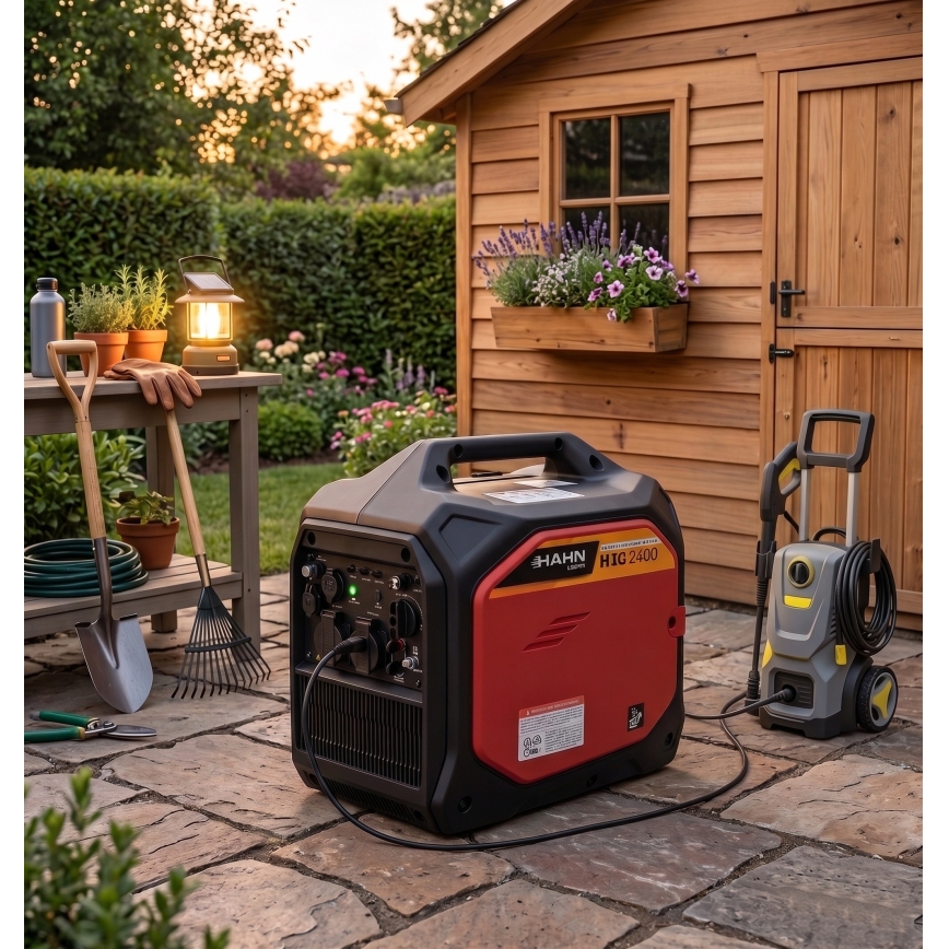 Hahn & Sohn 20095 - Ηλεκτρογεννήτρια βενζίνης HIG 2400 2200W
