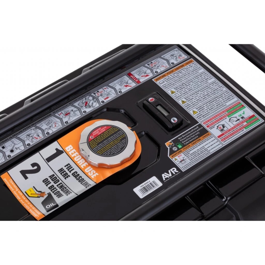 Hahn & Sohn 7410 - Ηλεκτρογεννήτρια βενζίνης HGG 8000X 6500W