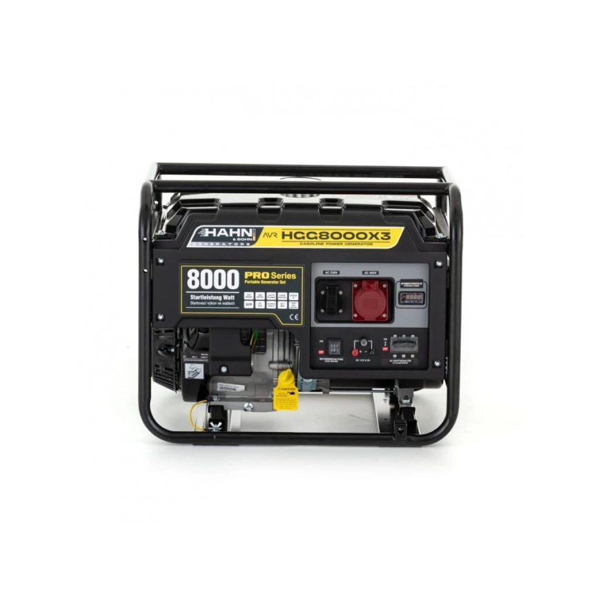 Hahn & Sohn 9177 - Ηλεκτρογεννήτρια βενζίνης HGG 8000 X3 6500W