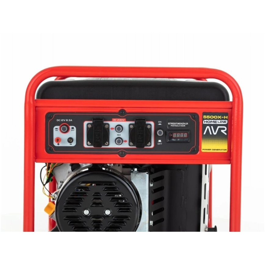 Hahn & Sohn 9178 - Ηλεκτρογεννήτρια βενζίνης HGG 5500 X-H 5500W