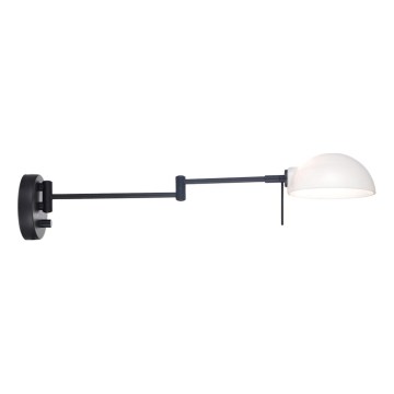 Halo Design 740215 - Απλίκα τοίχου KJOBENHAVN 1xG9/28W/230V μαύρη