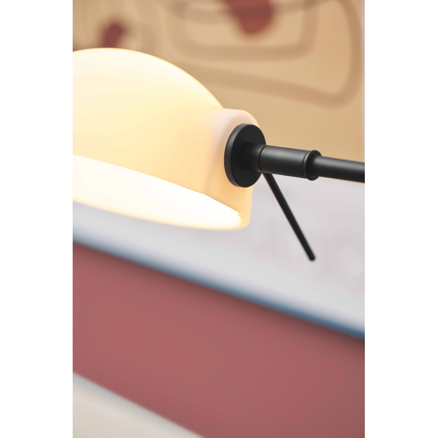 Halo Design 740215 - Απλίκα τοίχου KJOBENHAVN 1xG9/28W/230V μαύρη